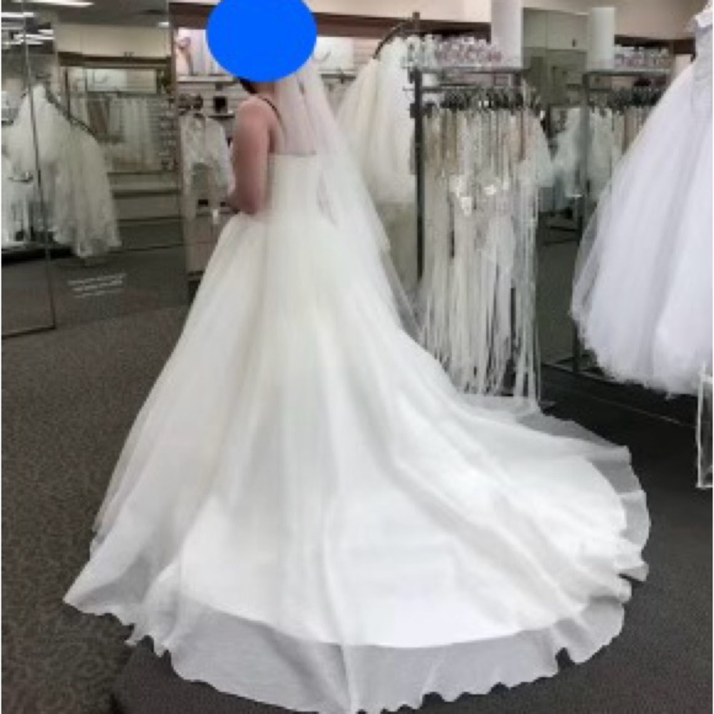 Vera Wang Organza Wedding Dress